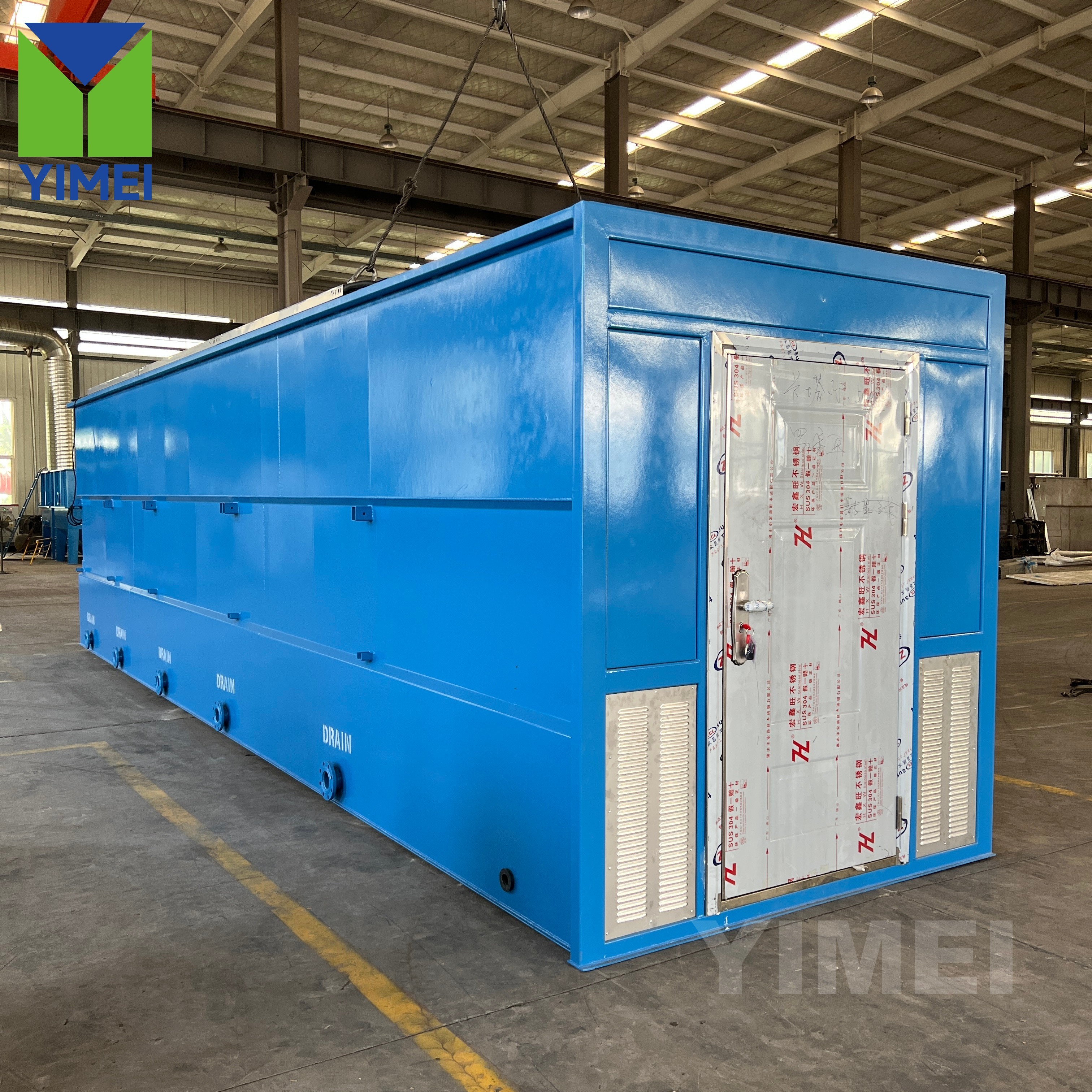 Blue Integrated System with MBBR & Biofilm Media